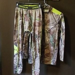 Under Armour men's camo set size M